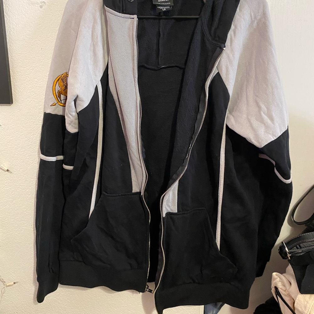 Her Universe Black and White Bomber Jacket